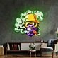 Yellow Hat Monkey Led Neon Sign Light Pop Art