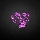 Merry x was' neon sign