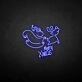 Merry x was' neon sign