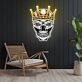 Skull With Crown Neon Sign X Acrylic Artwork
