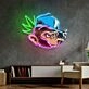 Naughty Monkey Led Neon Sign Light Pop Art