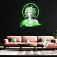 Medusa Head Bust Neon Sign X Acrylic Artwork