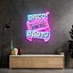 Disco Party Led Neon Acrylic Artwork
