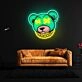 Dead Rich Cartoon Neon X Acrylic Artwork