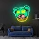 Dead Rich Cartoon Neon X Acrylic Artwork