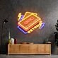 Cassette Retro Led Neon Acrylic Artwork