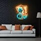 Ace Neon X Acrylic Artwork