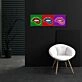 Pop Art Lips Neon x Acrylic Artwork