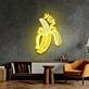Yum Banana Led Neon Acrylic Artwork