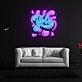 Yolo Neon X Acrylic Artwork