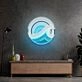 Wave Circle Led Neon Acrylic Artwork