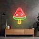 Watermeon Popsicle Neon Acrylic Artwork