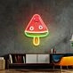 Watermeon Popsicle Neon Acrylic Artwork