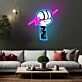 Thunder Fight Neon Sign X Acrylic Artwork