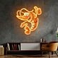 Thumps Up Shrimp Led Neon Acrylic Artwork