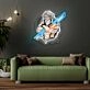 The Power Of Thunder Neon Sign X Acrylic Artwork