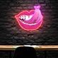 Taste Of Your Lips Led Neon Acrylic Artwork