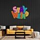 Stay Weird Led Neon Acrylic Artwork
