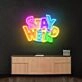 Stay Weird Led Neon Acrylic Artwork