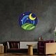Starry Night Led Neon Sign Light Pop Art