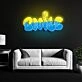 Smile Grafity Neon Sign X Acrylic Artwork