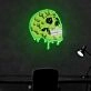 Skull Zombie Neon Sign X Acrylic Artwork