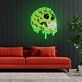 Skull Zombie Neon Sign X Acrylic Artwork