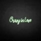 Crazy in love' neon sign