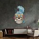 Skull Beach Led Neon Sign Light Pop Art