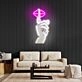 Shut Up Led Neon Acrylic Artwork