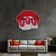 Sexy Hands On Lips Led Neon Sign Light Pop Art