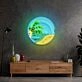 Sandy Beach Led Neon Sign Light Pop Art
