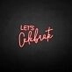 Let's Celebrate neon sign