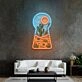 Red Desert Led Neon Acrylic Artwork