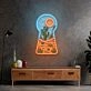 Red Desert Led Neon Acrylic Artwork