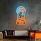 Red Desert Led Neon Acrylic Artwork