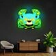 Rat Rich Cartoon Neon Sign X Acrylic Artwork
