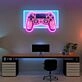Pink Controller Led Neon Acrylic Artwork