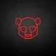 The Bear Head Neon Sign