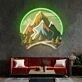 Moutain Landscape Led Neon Sign Light Pop Art