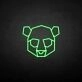 The Bear Head Neon Sign