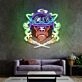 Monkey Soldier Led Neon Sign Light Pop Art