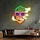 Monkey Smoking Cigar Led Neon Sign Light Pop Art