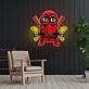 Minibanana Neon Sign X Acrylic Artwork