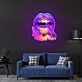 Magic Lip Neon Sign X Acrylic Artwork