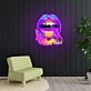 Magic Lip Neon Sign X Acrylic Artwork