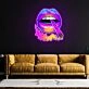 Magic Lip Neon Sign X Acrylic Artwork