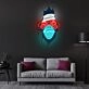 Mad Monkey Neon X Acrylic Artwork
