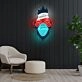 Mad Monkey Neon X Acrylic Artwork