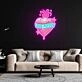 Love Potion Neon Sign X Acrylic Artwork